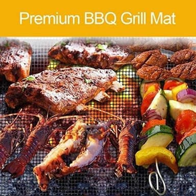 Grillnät/grillmatta Non-stick Svart 3-pack