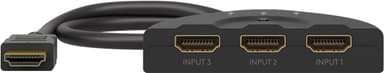 Goobay Manuell HDMI™-omkopplare 3 till 1 (4K   60 Hz)