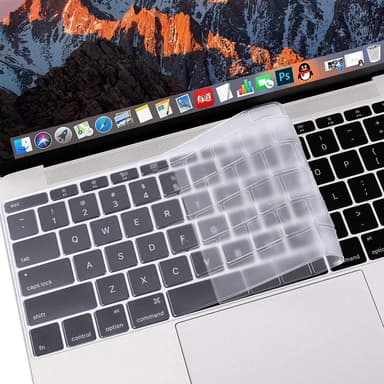 Tangentbordsskydd för MacBook Pro 13""/Retina 12"" silikon Transparent