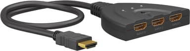 Goobay Manuell HDMI™-omkopplare 3 till 1 (4K   30 Hz)