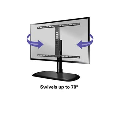 SANUS TV-ställ 32-65"" Svängbar VESA 600x400 Svart