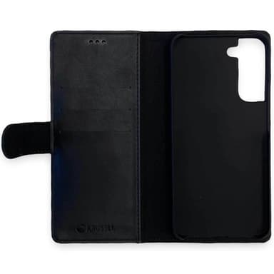 Phone Wallet Galaxy S22+ Svart