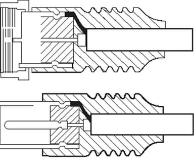 SAT-/antenn-adapterkabel (<70 dB), dubbelskärmad