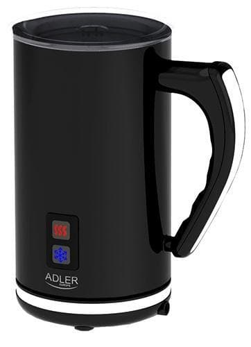 Adler mjölkskummare, svart