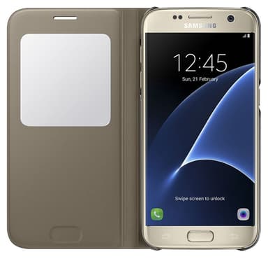 Samsung Galaxy A3 2016 slim fodral (guld)