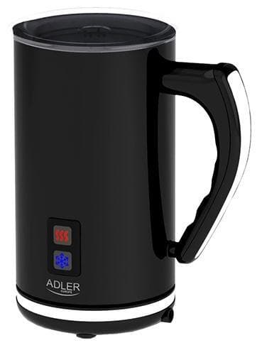 Adler mjölkskummare, svart