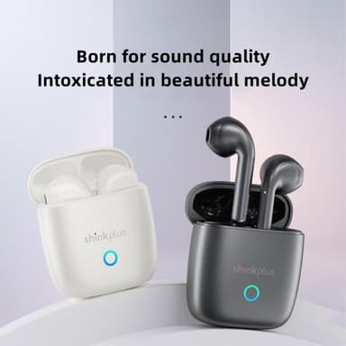LENOVO LP50 Earbuds HiFi Bluetooth Headset BT5.3 Brusreducering