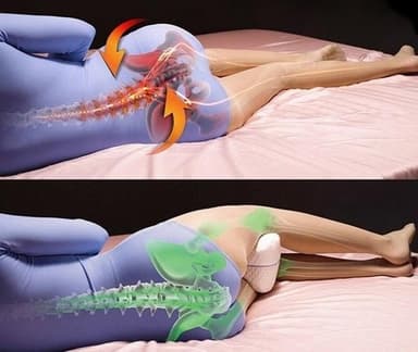 Benkudde med memory foam