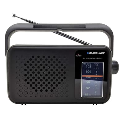 Blaupunkt Fickradio / bärbar radio PR8BK, Svart