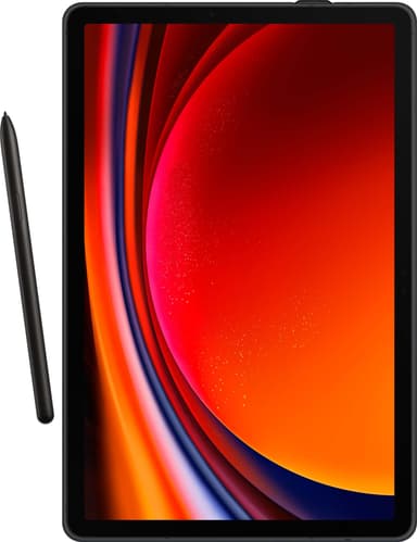 Samsung Tab S9/S9 FE Smart Book fodral (svart)