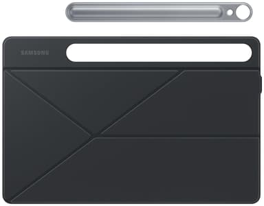 Samsung Tab S9/S9 FE Smart Book fodral (svart)