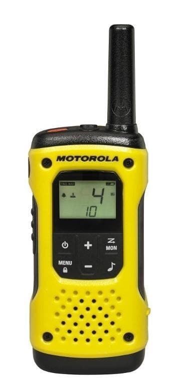 Motorola TLKR T92 H2O tvåvägsradio 8 kanaler Svart, Gul