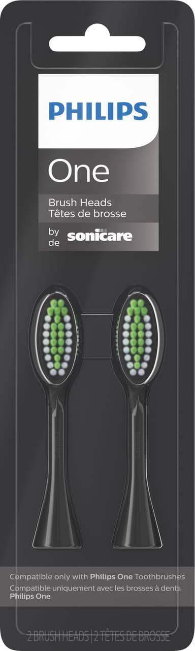 Philips Sonicare One-tandborsthuvuden 2-pack BH1022/06 (shadow)