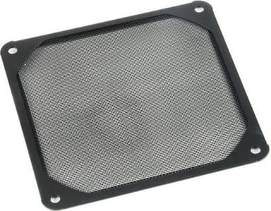 AKASA fläktfilter av aluminium, 120x120mm, svart (GRM120-AL01-BK)