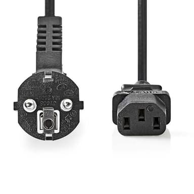 Nedis Vinklad Strömkabel till dator IEC-320-C13 5m