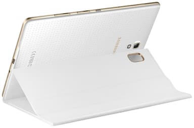 Samsung Galaxy Tab S 8.4" Book Cover Case (vit)