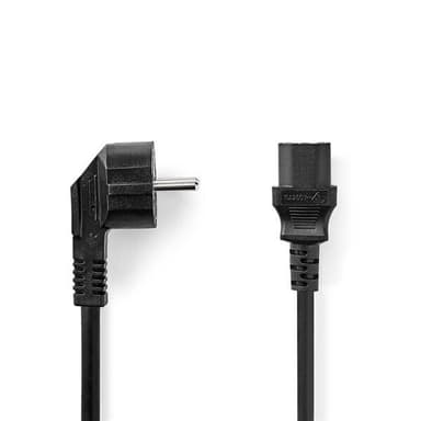 Nedis Vinklad Strömkabel till dator IEC-320-C13 5m