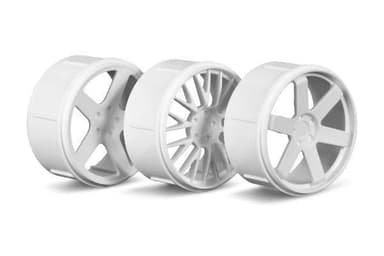 Wheel Set (White/Micro Rs4)