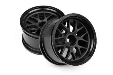 BBS Spoke Wheel 48X31mm Black (9mm Offset/2pcs)