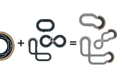 Scalextric Track extension pack 1
