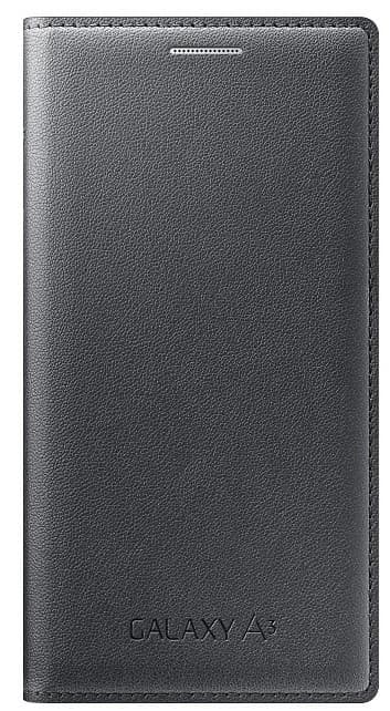 Samsung Flip Cover Fodral till Galaxy A3 (svart)