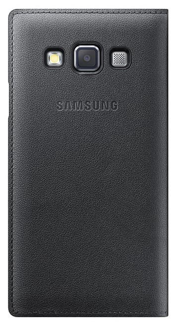 Samsung Flip Cover Fodral till Galaxy A3 (svart)