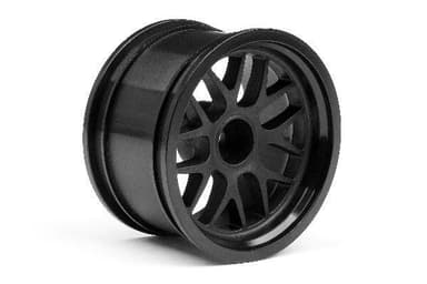 BBS Spoke Wheel 48X31mm Black (9mm Offset/2pcs)