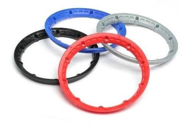 Heavy Duty Wheel Bead Lock Rings (Black/For 2 Whl)