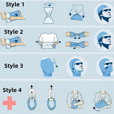 INF Balaklava skidmask med dödskalle Svart