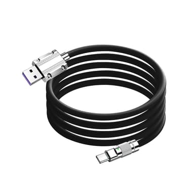 120W fet och förlängd Huawei Port Data Transfer Snabbladdningskabel Fl