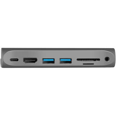 USB-dockningsstation iPad 7-port USB3.2 Alu