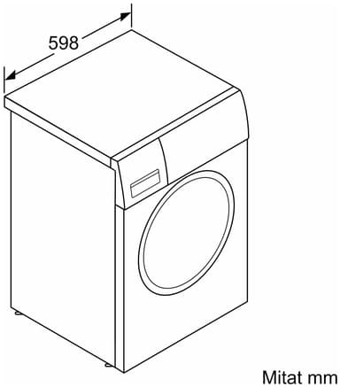 Bosch Serie 6 Tvättmaskin WGG144ZTSN (9kg)