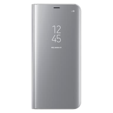 Samsung Galaxy S8 Plus fodral Clear View Cover (silver)