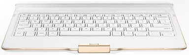 Samsung Book Cover Tangentbord Galaxy Tab S (vit)