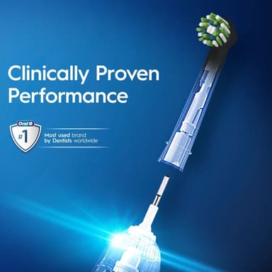 Oral-B CrossAction tandborsthuvuden 325482 (svarta)