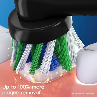Oral-B CrossAction tandborsthuvuden 325482 (svarta)