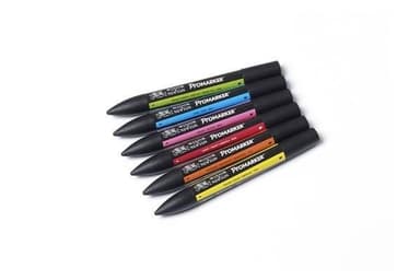 Winsor Promarker 6st, Vibrant Tones