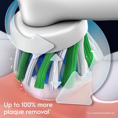 Oral-B Pro 1 eltandborstar i duopaket 915016 (svart/turkos)