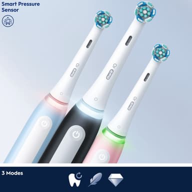 Oral-B iO3 Duo pack eltandborstar 731659 (matt svart/isblå)