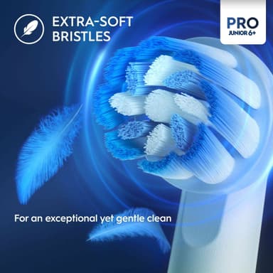 Oral-B Pro 1 Junior 6+ eltandborste för barn 743027 (grön)
