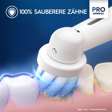 Oral-B Pro 1 Junior 6+ eltandborste för barn 743027 (grön)