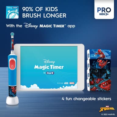 Oral-B Vitality Pro Kids Spiderman eltandborste för barn 773390