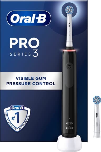 Oral-B Pro 3 eltandborste (svart)