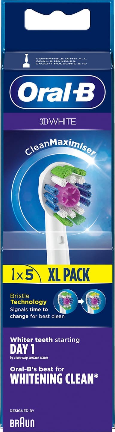 Oral-B 3D White tandborsthuvuden 325000 (5-pack)