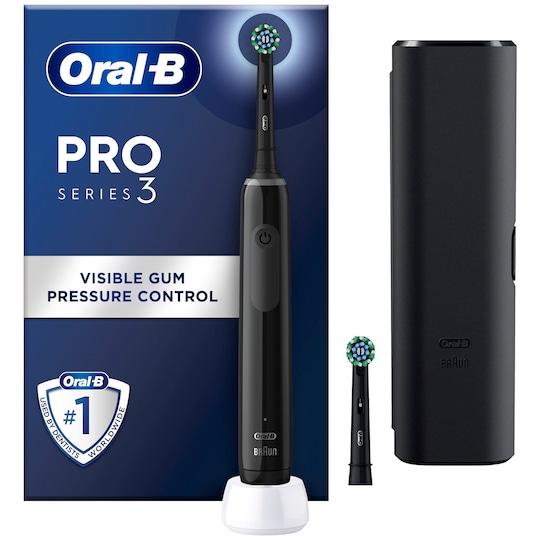 Oral-B Pro 3 eltandborste 759912 (svart)