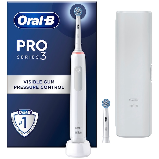 Oral-B Pro 3 eltandborste 759929 (vit)