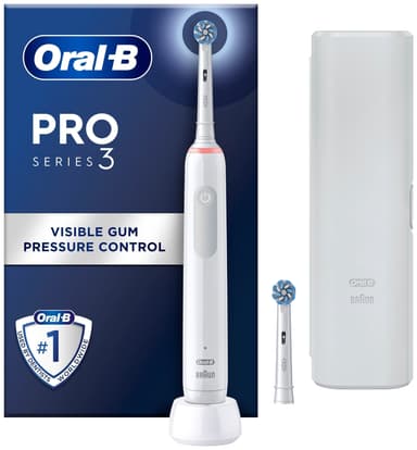Oral-B Pro 3 eltandborste 759929 (vit)