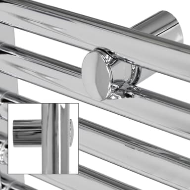 Handduks radiator med värmeelement 900 W ECD Germany Modell Sahara 400 x 1200 mm