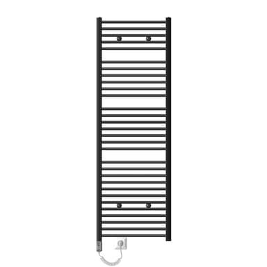 Elektrisk badrumsradiator 900W 600x1800 mm antracit LuxeBath