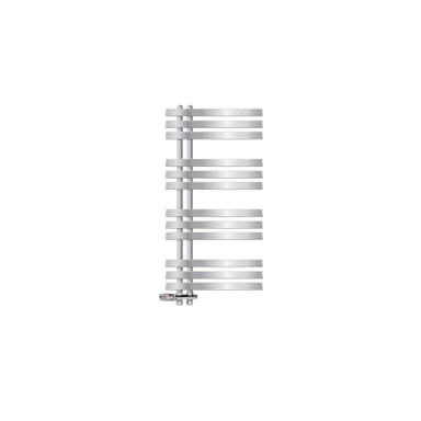 ECD Germany Design Handduk Iron EM - 500 x 1000 mm - Chrome - radiator